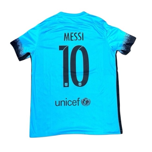 2015/16 FC Barcelona third kit. Lionel Messi soccer football jersey. NWT - Picture 2 of 3